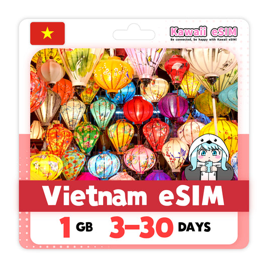 Vietnam eSIM plan images_Kawaii-esim