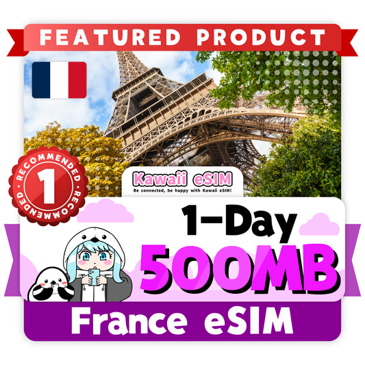 France eSIM plan images_Kawaii-esim