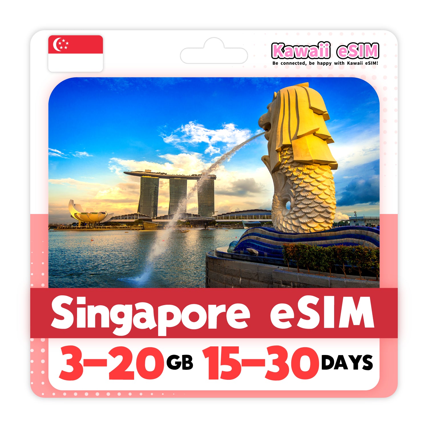 Singapore eSIM plan images_Kawaii-esim