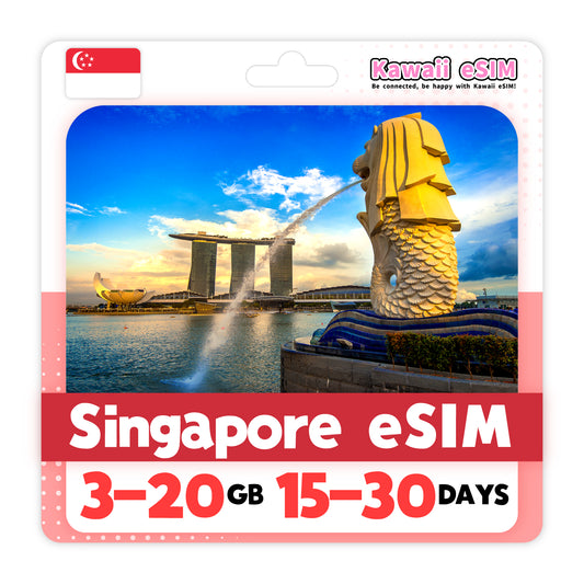 Singapore eSIM plan images_Kawaii-esim