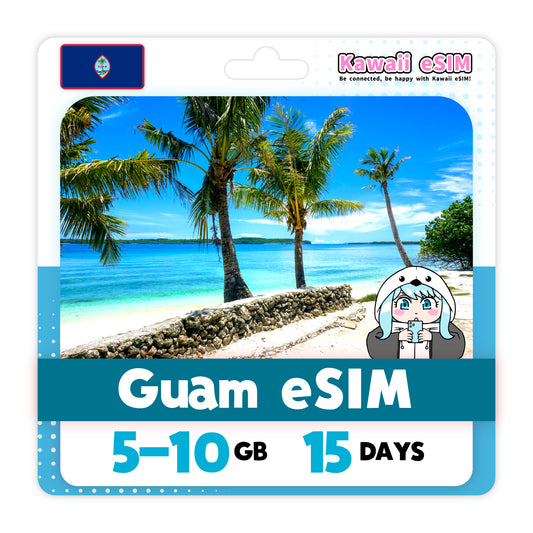 Guam eSIM plan images_Kawaii-esim