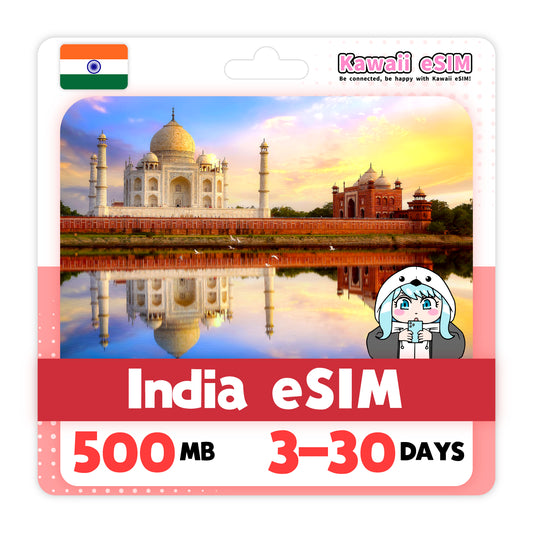 India eSIM plan images_Kawaii-esim